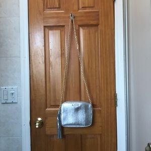 Silver VS Crossbody Bag